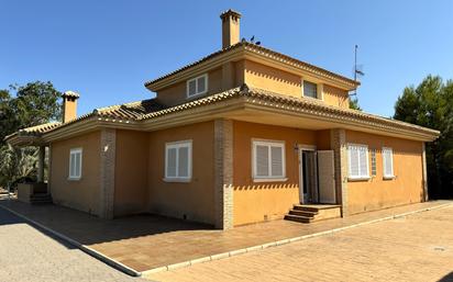 Exterior view of House or chalet for sale in  Murcia Capital  with Air Conditioner, Terrace and Swimming Pool