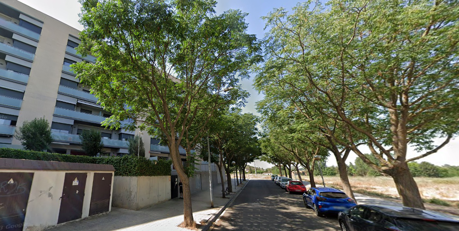 Exterior view of Flat for sale in  Lleida Capital  with Swimming Pool