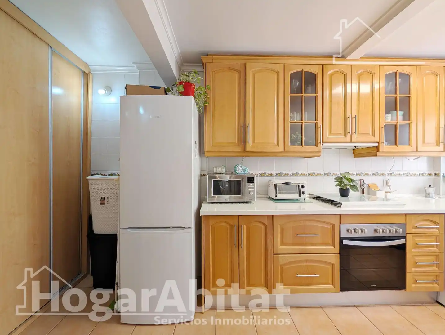 Kitchen of Flat for sale in Alicante / Alacant  with Air Conditioner, Heating and Furnished