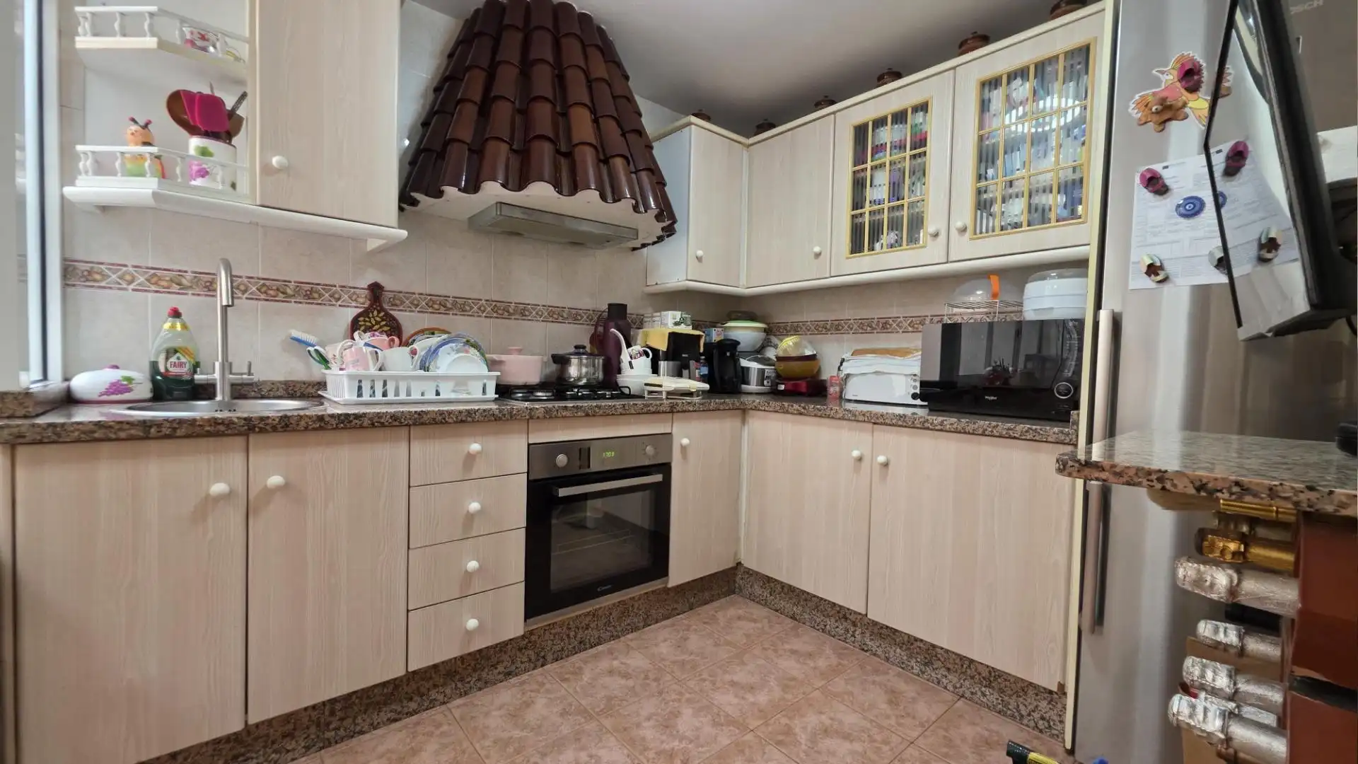 Cocina de Piso en venta en Alicante / Alacant con Aire acondicionado, Calefacción y Amueblado