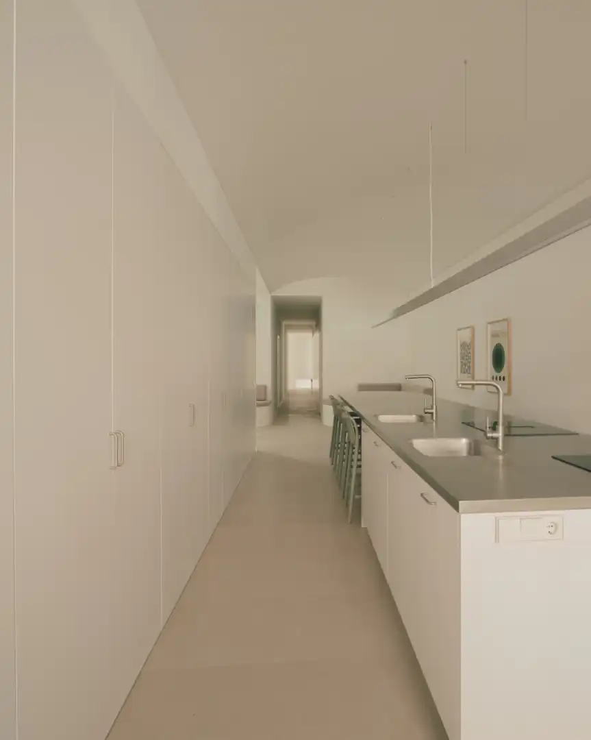 Cocina de Piso para compartir en Valencia con Aire acondicionado, Calefacción y Terraza