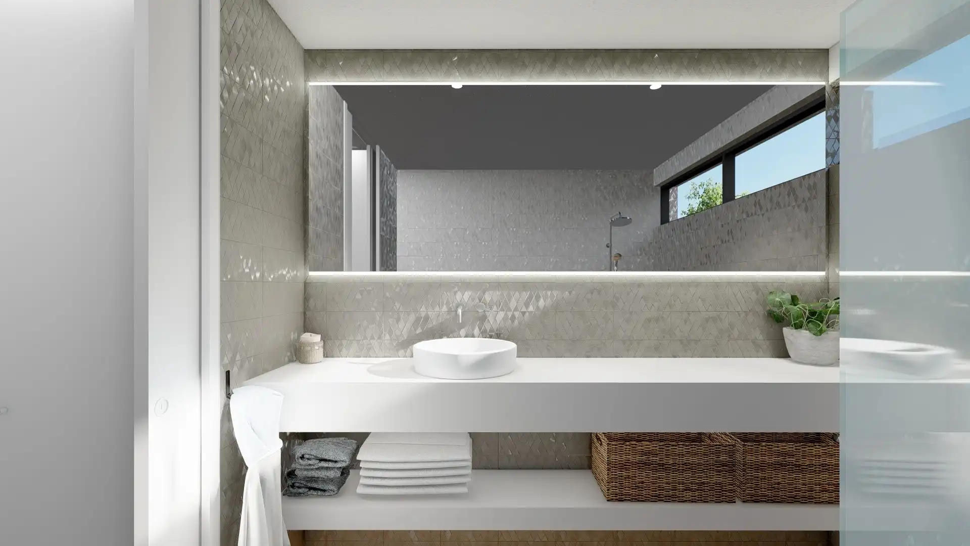 Baño de Casa adosada en venta en Murcia con Calefacción, Jardín privado y Terraza