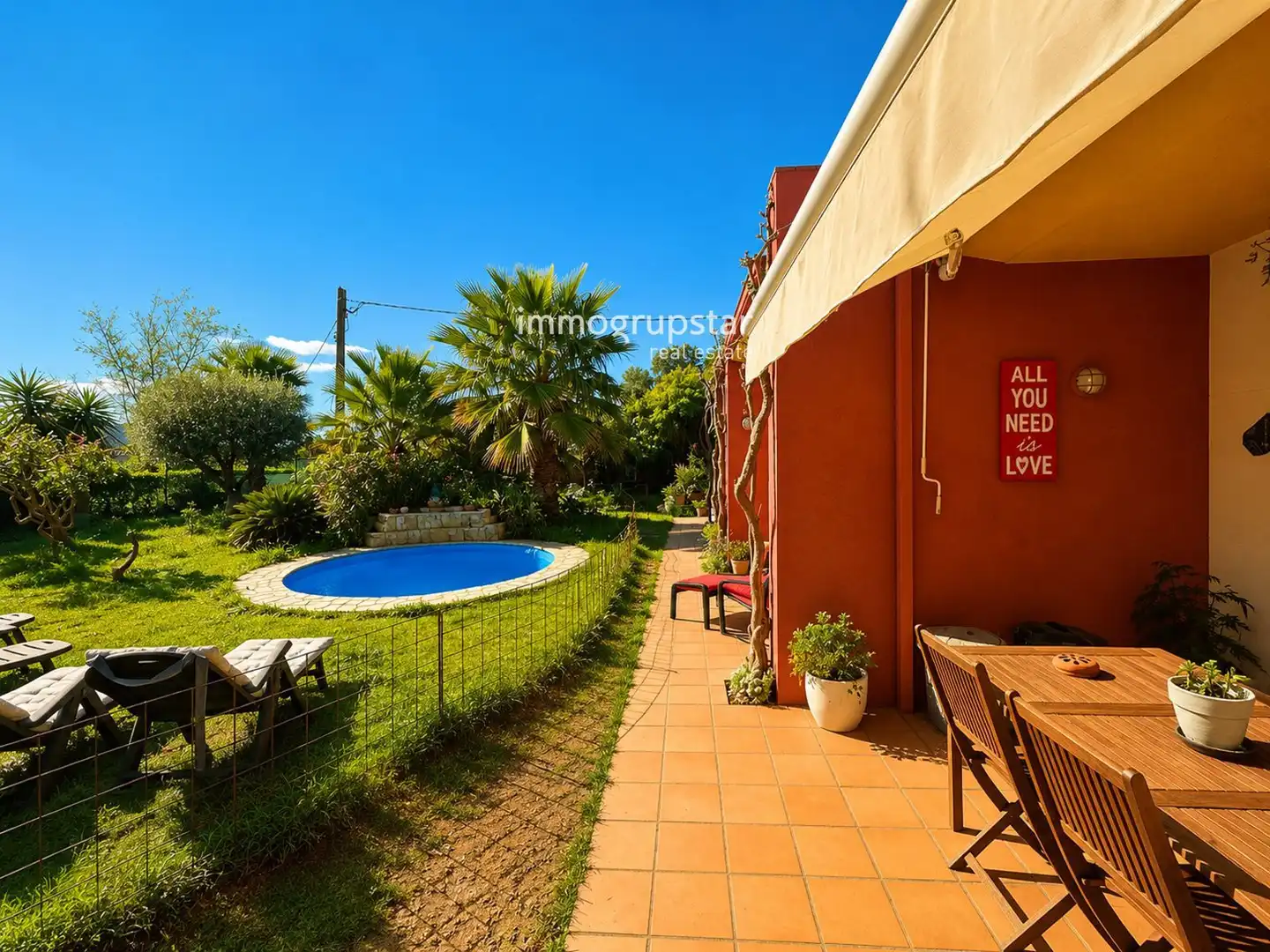 Jardí de Casa o xalet en venda en Calonge i Sant Antoni amb Calefacció, Terrassa i Traster