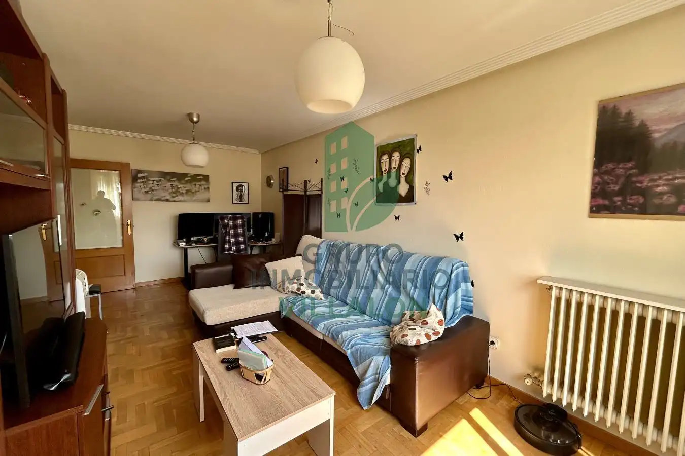 Wohnzimmer von Wohnung zum Verkauf in San Andrés del Rabanedo mit Heizung, Abstellraum und Möbliert