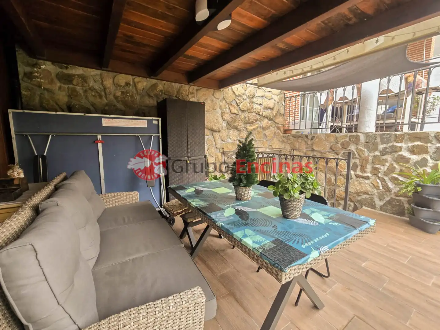 Terraza de Casa o chalet en venta en Parla con Aire acondicionado, Calefacción y Jardín privado