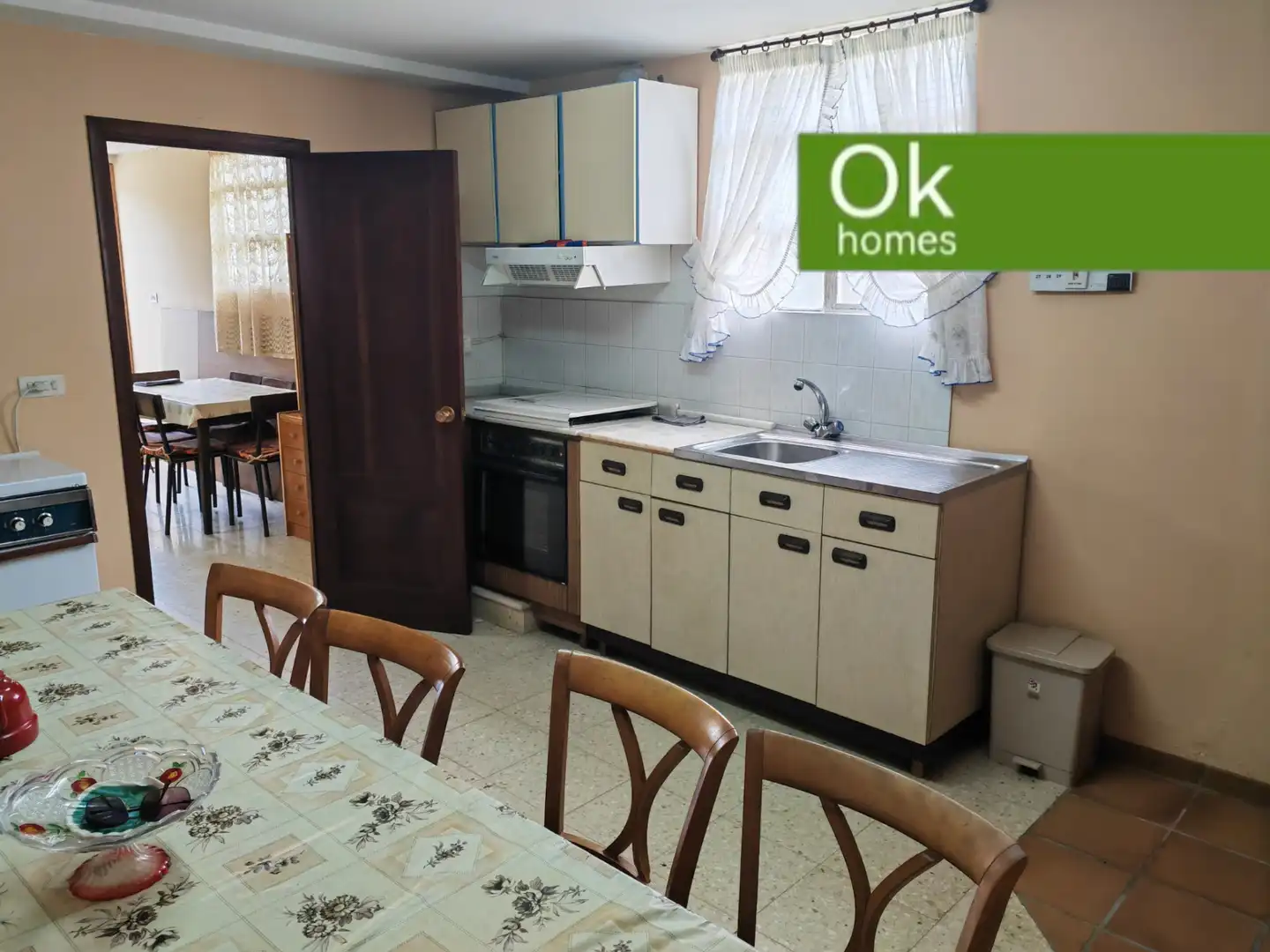 Cocina de Casa o chalet en venta en Mesía con Calefacción, Jardín privado y Parquet