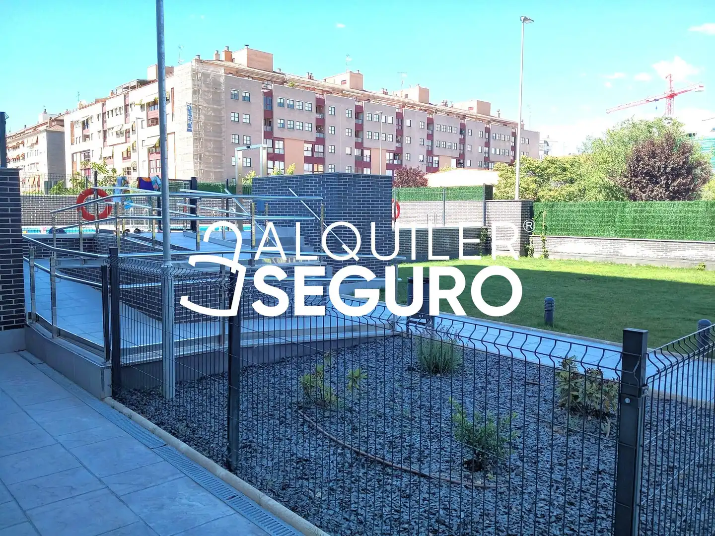 Exterior view of Flat for rent in Valladolid  with Heating, Terrace and Swimming Pool