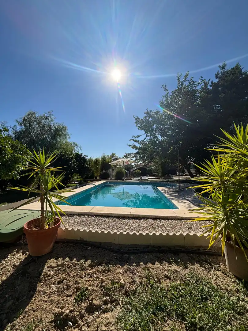 Piscina de Finca rústica en venta en Almensilla con Aire acondicionado, Jardín privado y Terraza