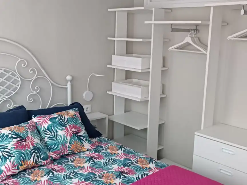 Bedroom of Apartments for rent in El Campello  with Air Conditioner, Heating and Parquet flooring
