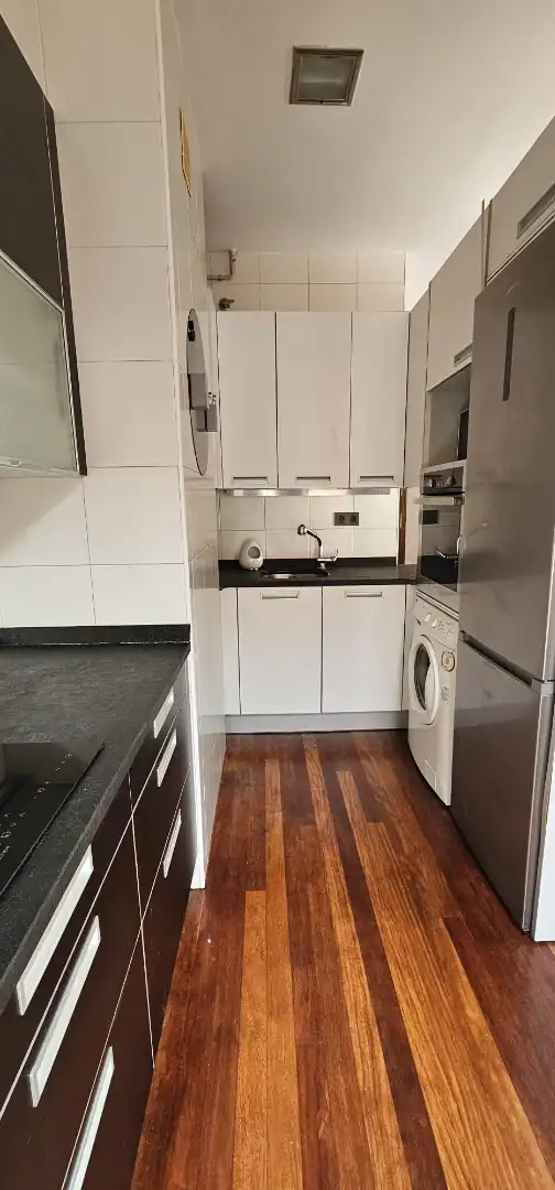 Cocina de Piso en venta en Bilbao  con Calefacción, Parquet y Trastero