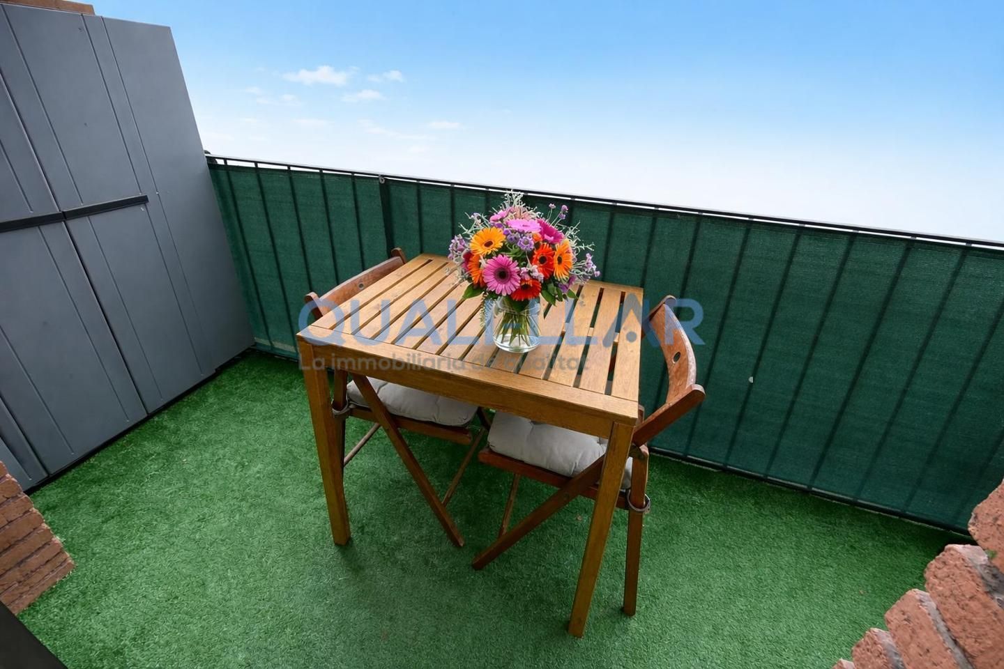Balcony of Flat for sale in Sant Feliu de Llobregat  with Air Conditioner and Balcony