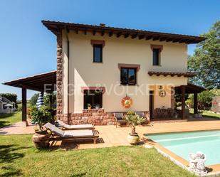 Exterior view of House or chalet for sale in Llanes  with Terrace, Swimming Pool and Balcony