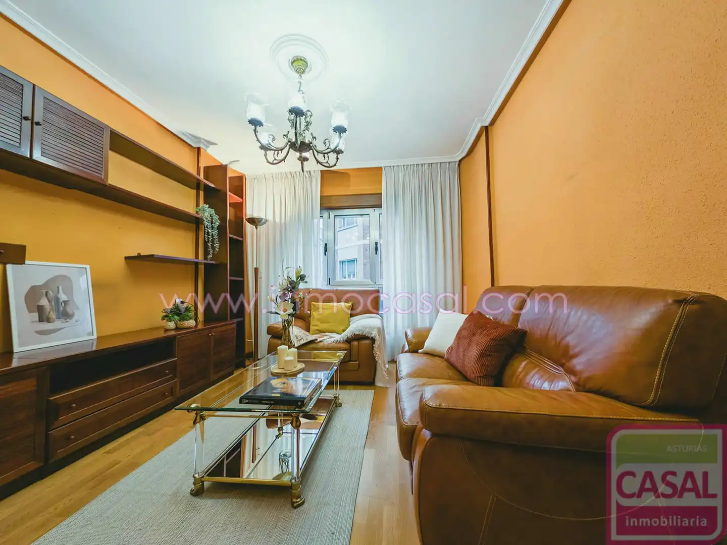 Living room of Flat for sale in Mieres (Asturias)  with Heating, Storage room and Furnished