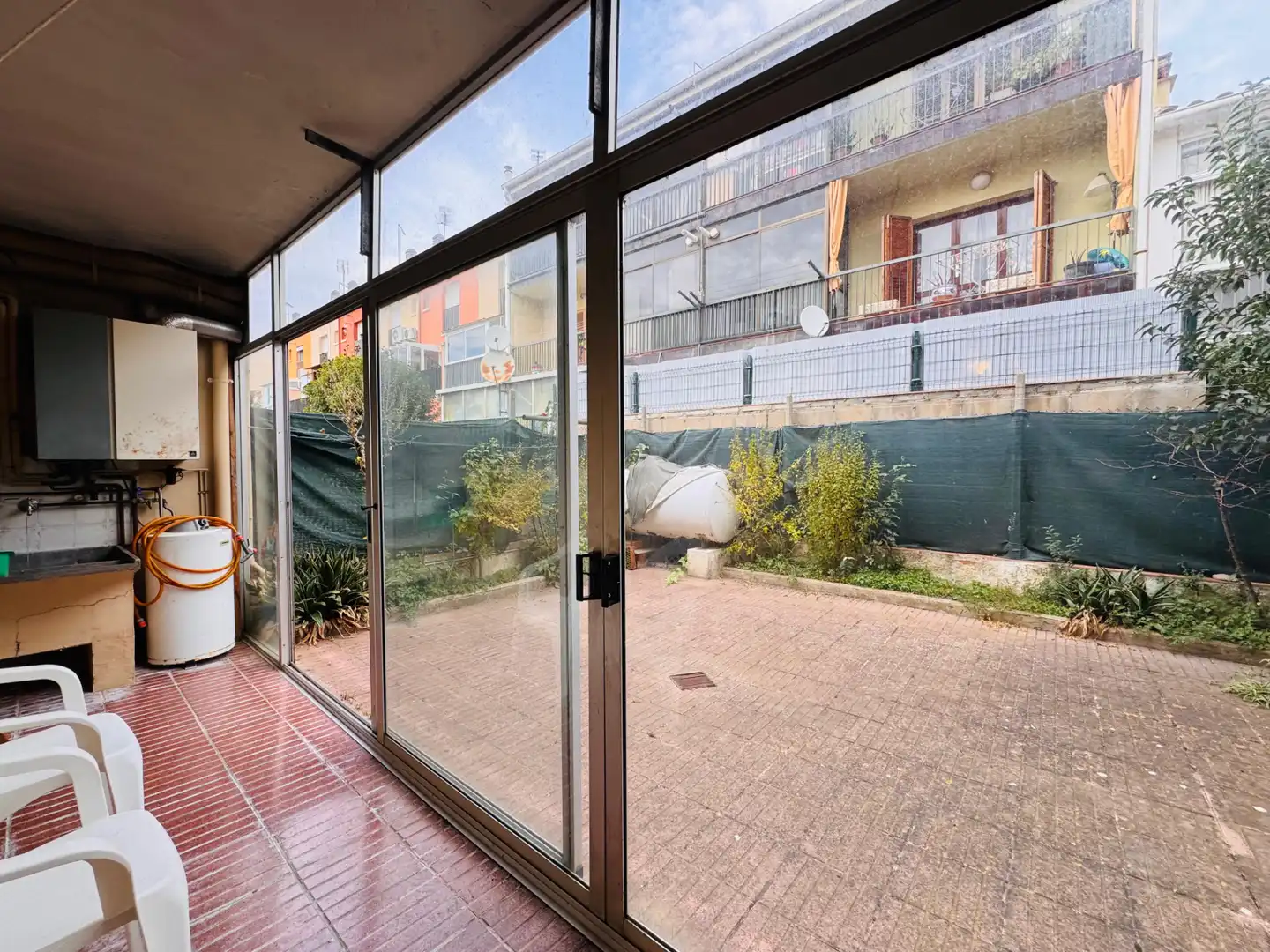 Terraza de Casa adosada en venta en Llagostera con Calefacción y Balcón