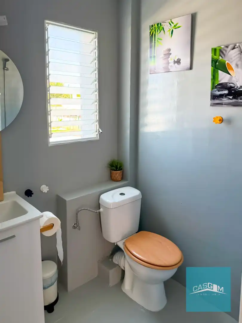 Bathroom of Houses for rent in La Antilla  with Air Conditioner, Parquet flooring and Terrace