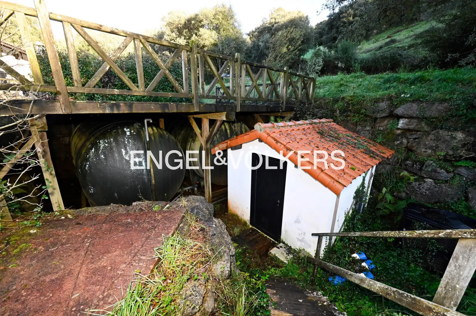 Vista exterior de Finca rústica en venta en Voto con Calefacción, Jardín privado y Terraza