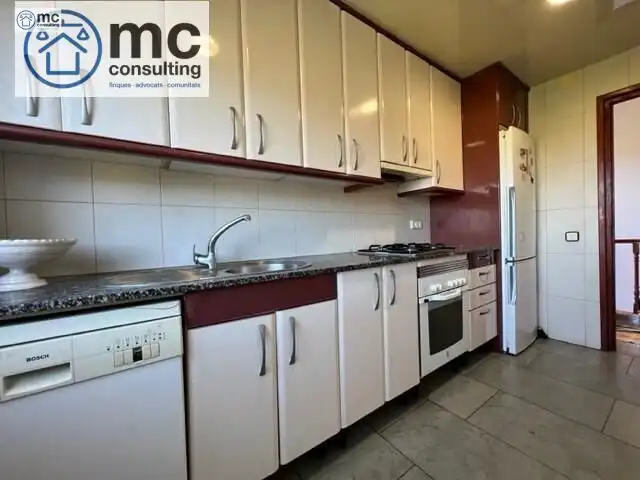 Cocina de Casa o chalet en venta en Vallromanes con Calefacción, Jardín privado y Terraza