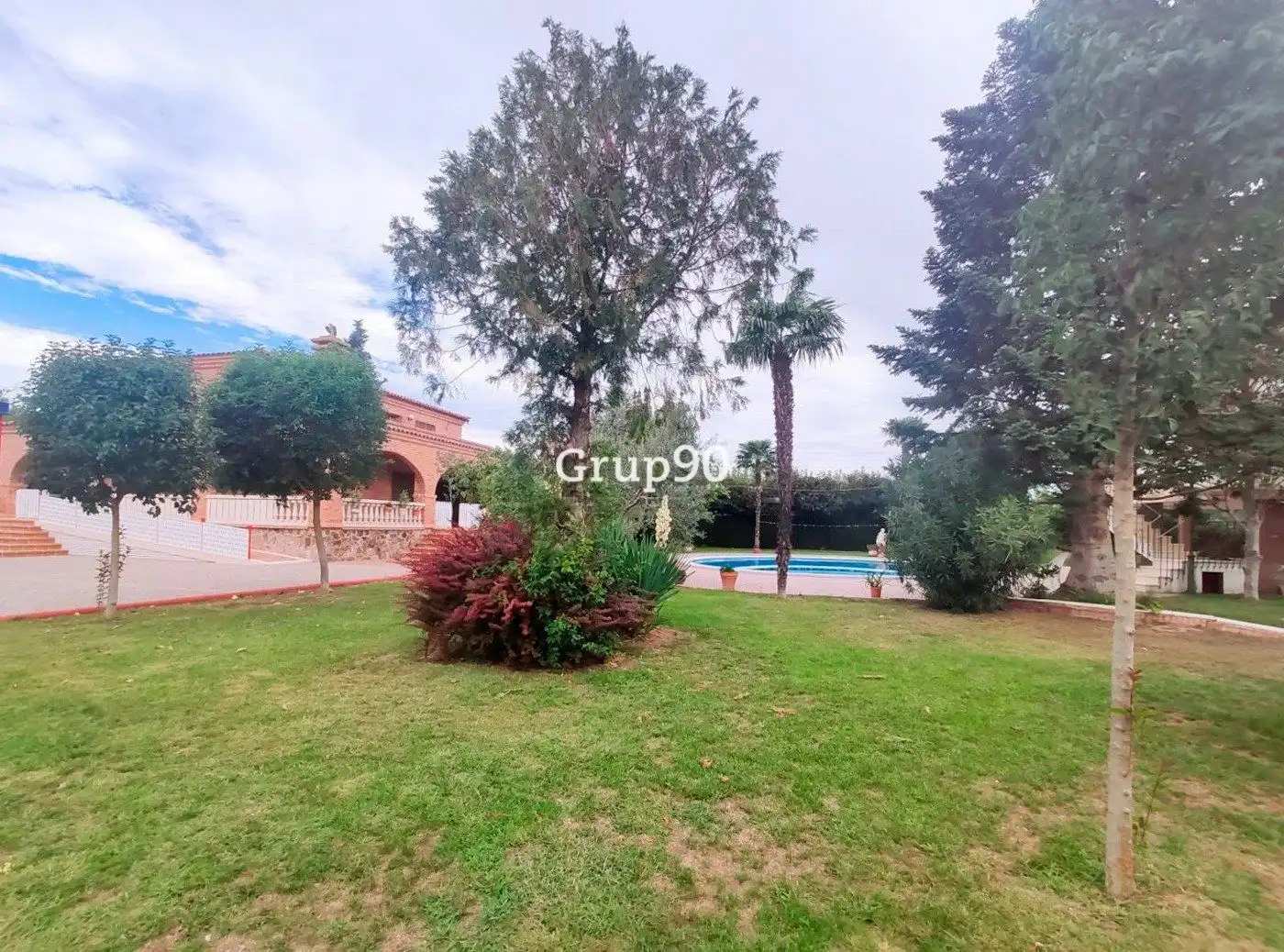Jardí de Finca rústica en venda en Lleida amb Terrassa, Traster i Piscina