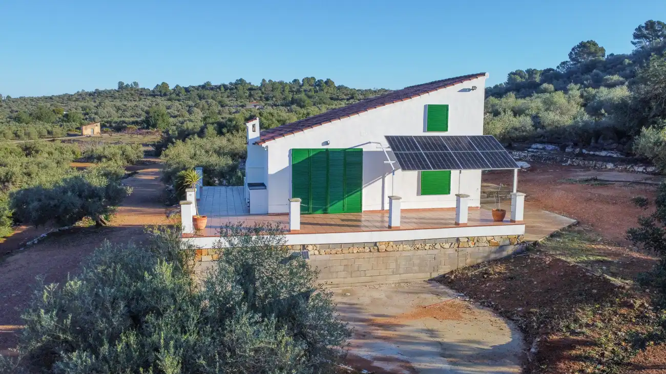 Exterior view of Country homes for sale in Freginals  with Air Conditioner, Terrace and Furnished