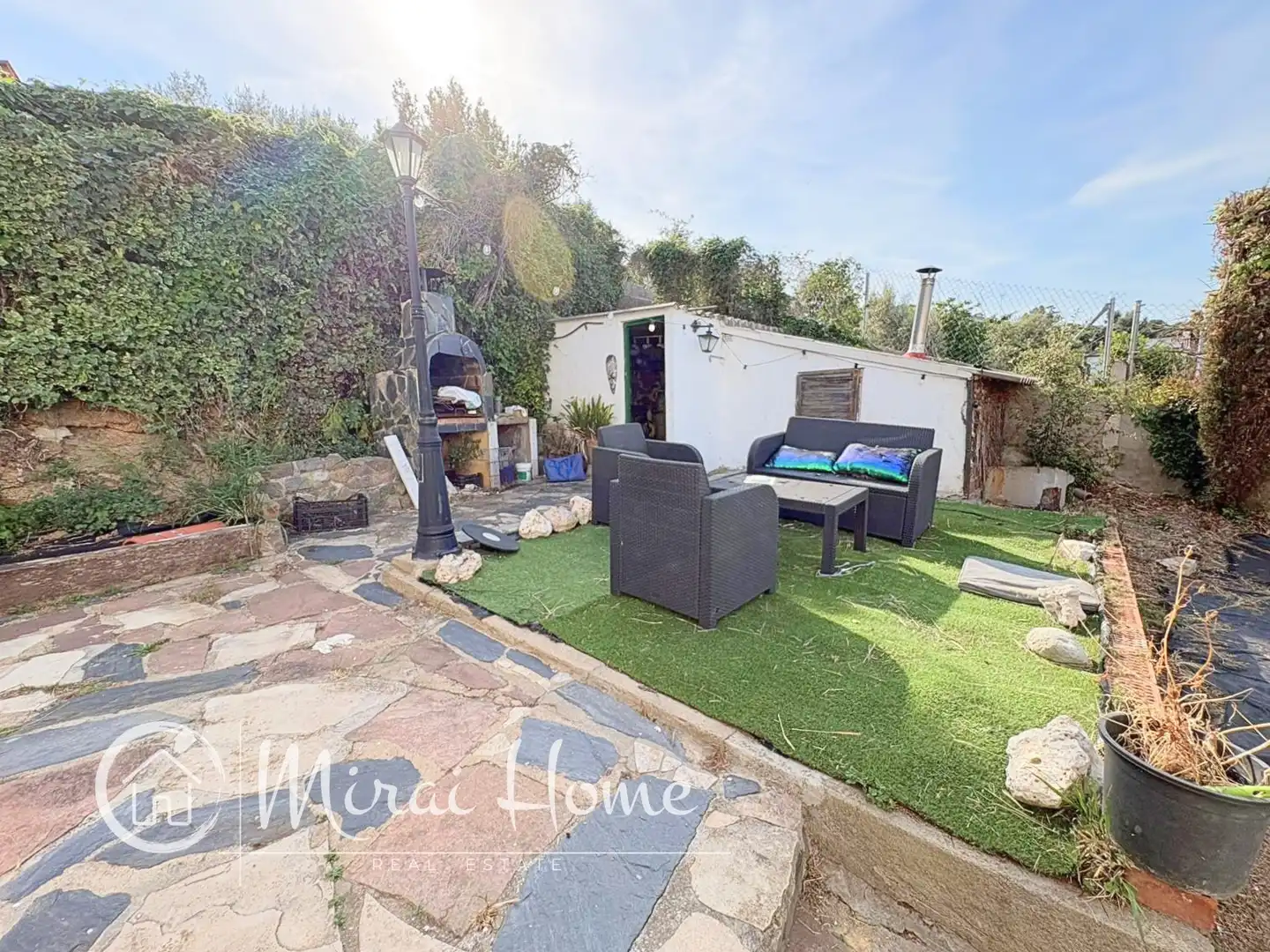 Terrassa de Casa o xalet en venda en Santa Eulàlia de Ronçana amb Calefacció, Jardí privat i Parquet