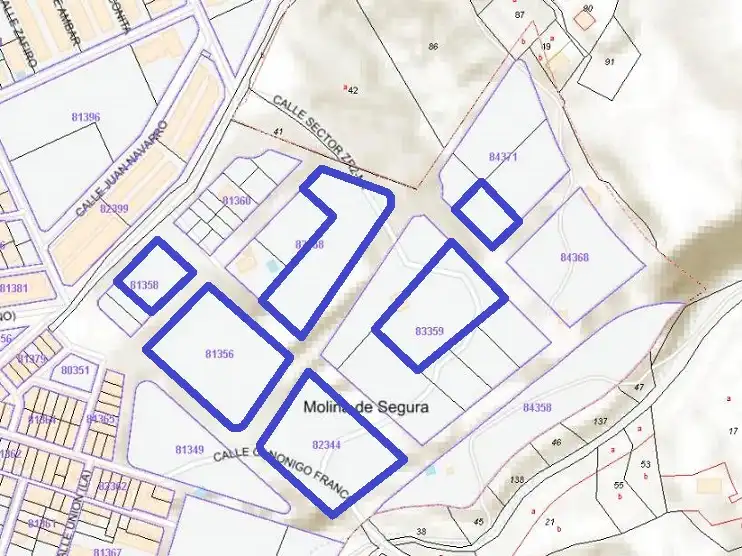 Vista exterior de Residencial en venda en Molina de Segura