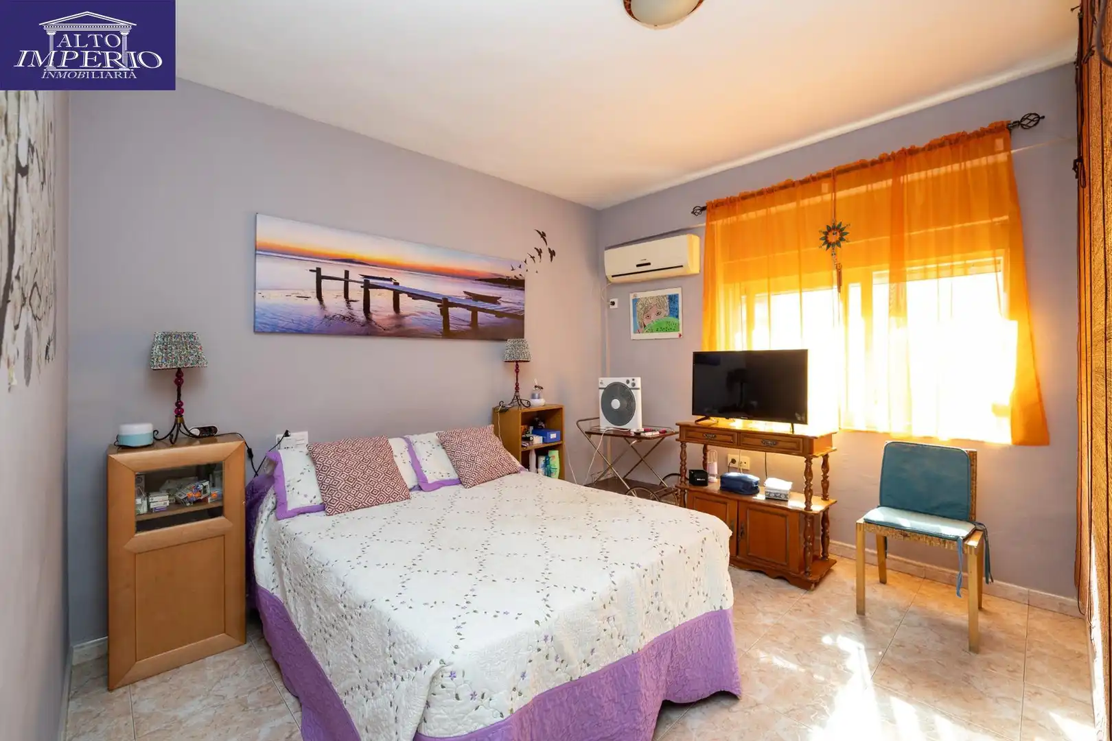 Bedroom of Flat for sale in Zaidín