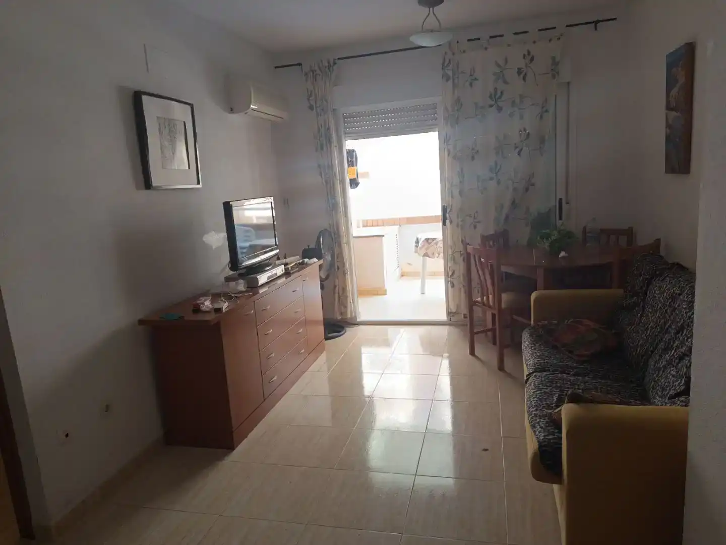 Sala d'estar de Pis en venda en Oropesa del Mar / Orpesa amb Aire condicionat i Piscina