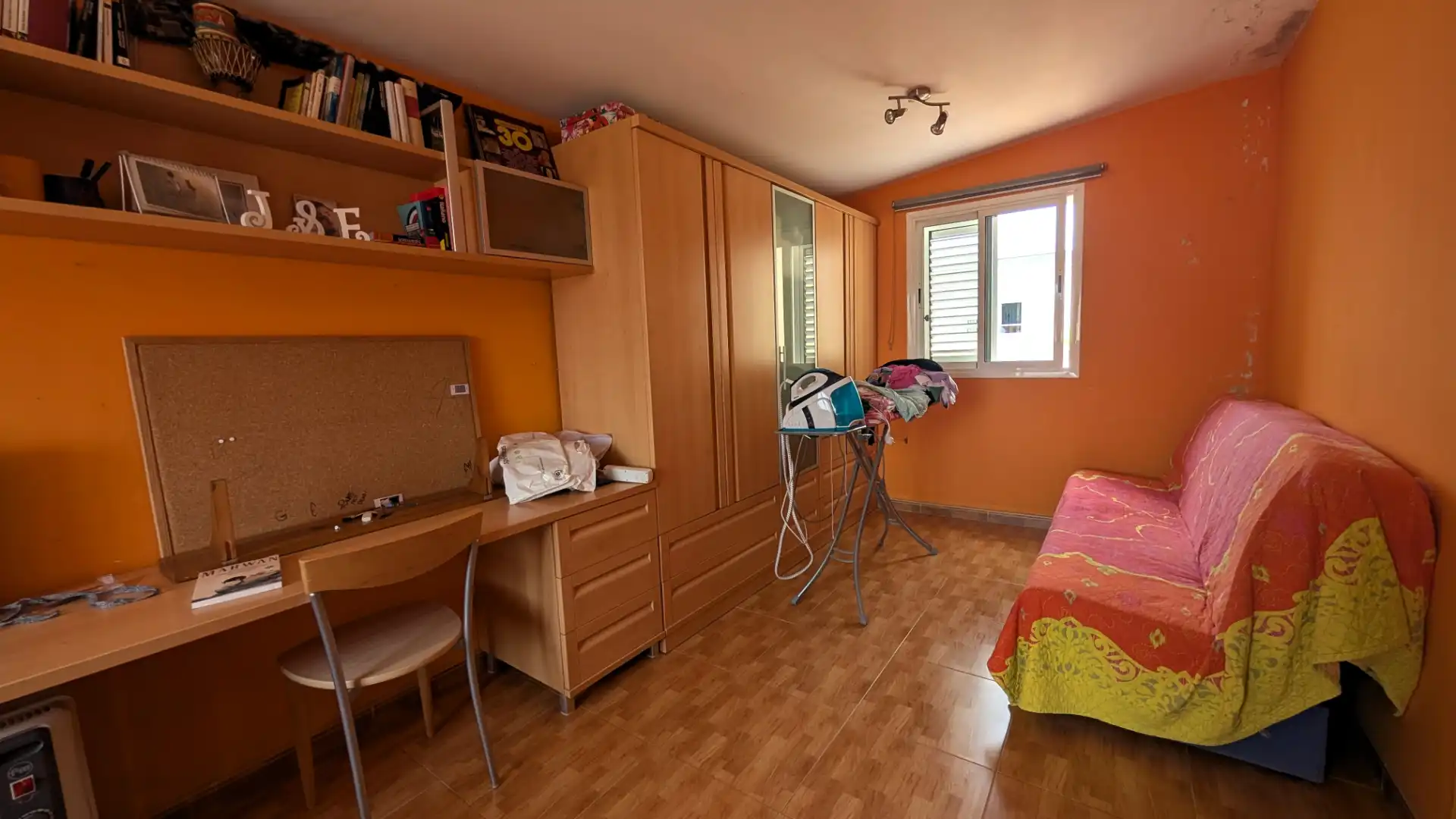 Dormitori de Casa adosada en venda en Tuineje amb Aire condicionat, Jardí privat i Terrassa