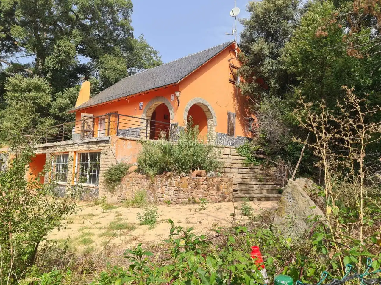 Vista exterior de Casa o chalet en venta en Vallgorguina con Jardín privado y Terraza