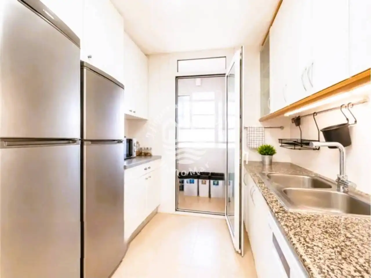 Cocina de Dúplex en venta en Terrassa con Aire acondicionado, Calefacción y Terraza