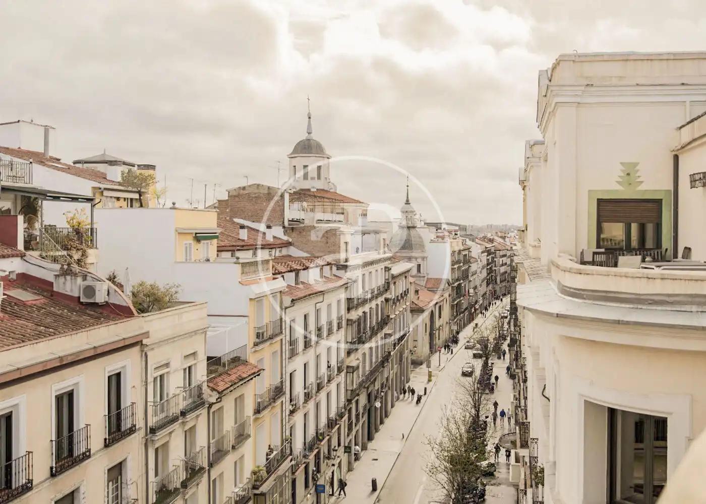 Außenansicht von Dachboden zur Miete in Madrid mit Klimaanlage, Heizung und Terrasse