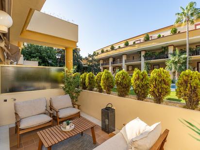 Terrace of Planta baja for sale in Marbella  with Air Conditioner, Terrace and Swimming Pool