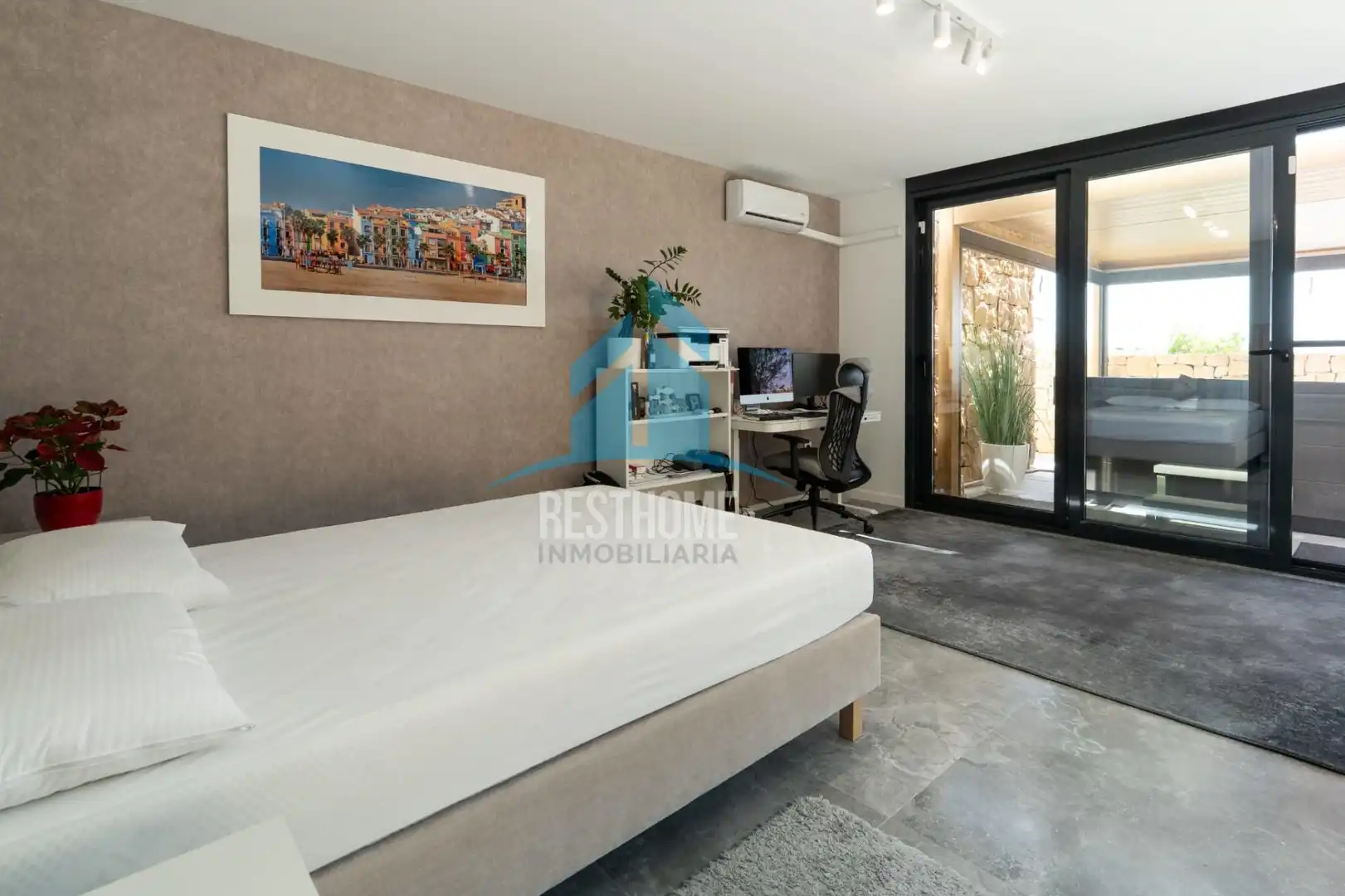 Dormitori de Casa o xalet en venda en Finestrat amb Aire condicionat, Calefacció i Jardí privat