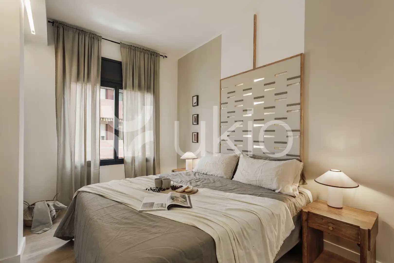 Bedroom of Apartments for rent in Barcelona  with Air Conditioner, Heating and Furnished