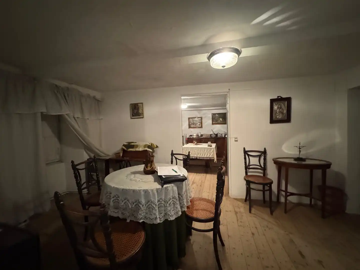 Comedor de Finca rústica en venta en Osorno la Mayor con Parquet, Trastero y Amueblado