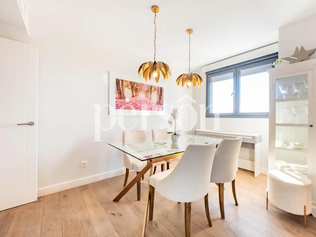 Esszimmer von Wohnung zum Verkauf in Valencia mit Klimaanlage, Terrasse und Schwimmbad
