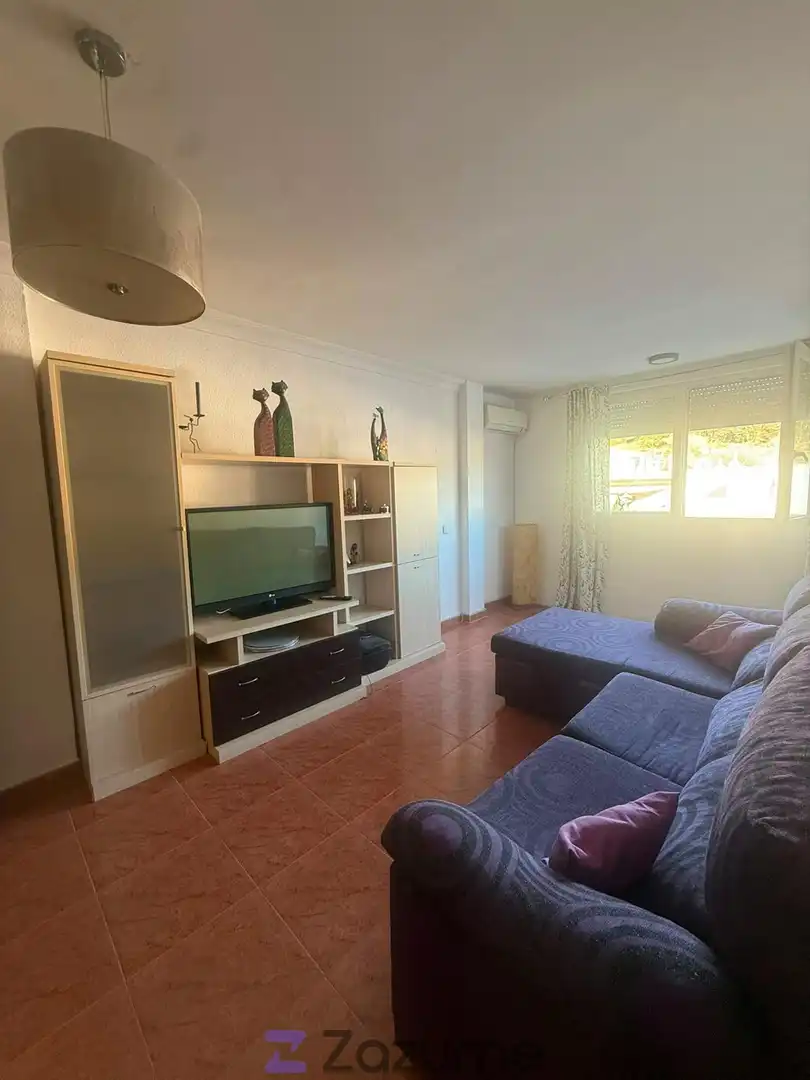 Wohnzimmer von Wohnung zur Miete in Huelva mit Klimaanlage, Möbliert und Ofen
