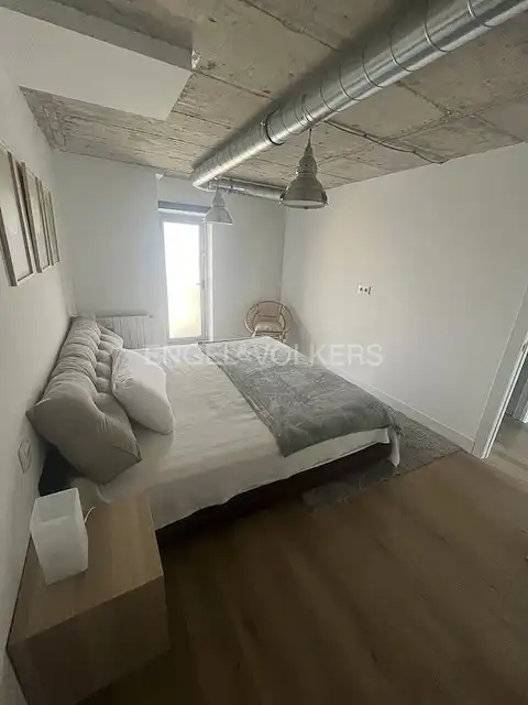 Schlafzimmer von Dachboden zur Miete in Alcobendas mit Klimaanlage, Heizung und Terrasse