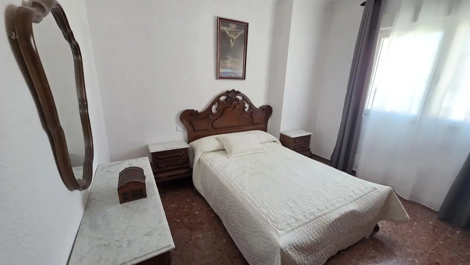 Bedroom of Flat for rent in Las Gabias  with Terrace and Furnished