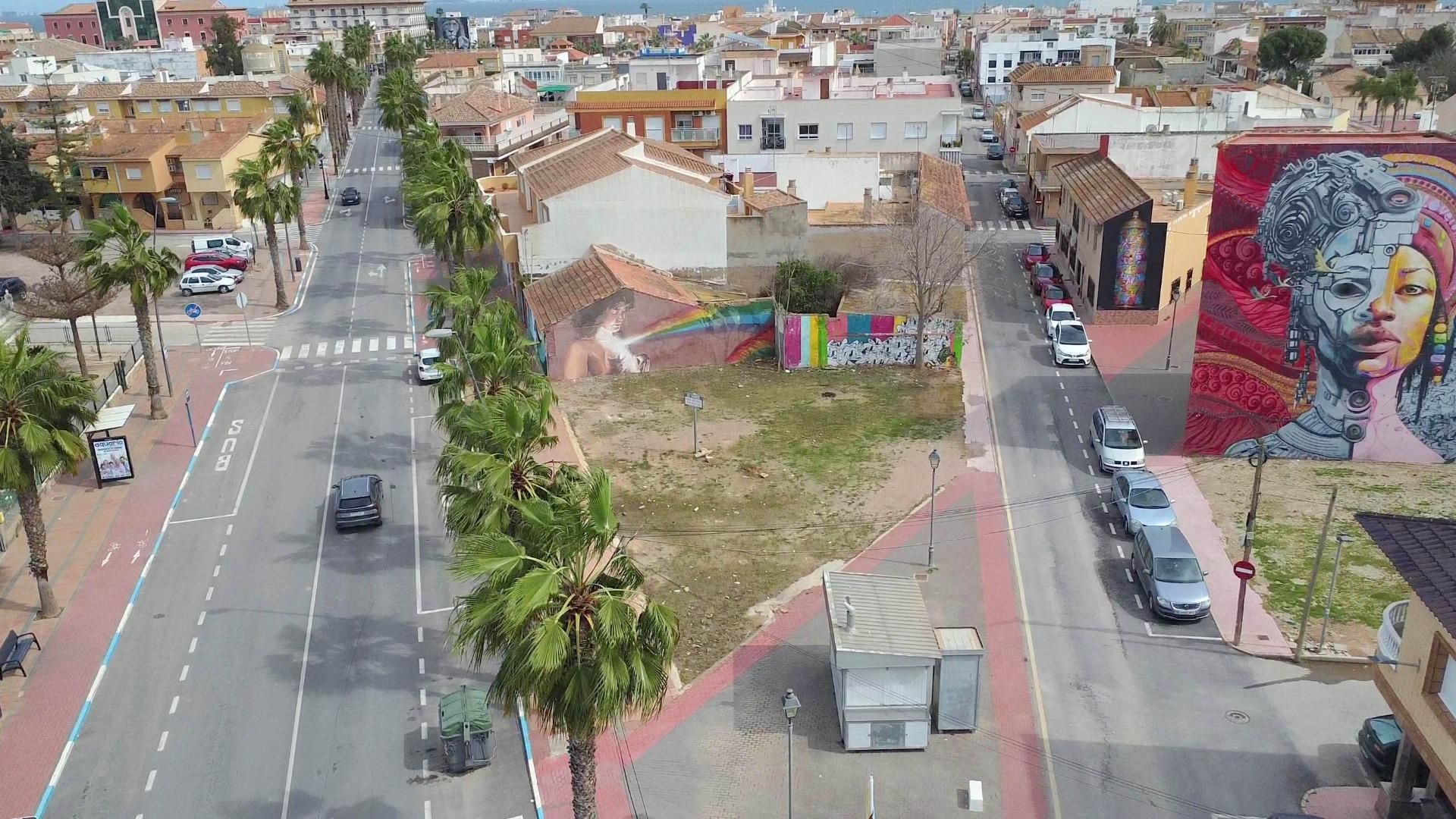 Vista exterior de Residencial en venda en Los Alcázares