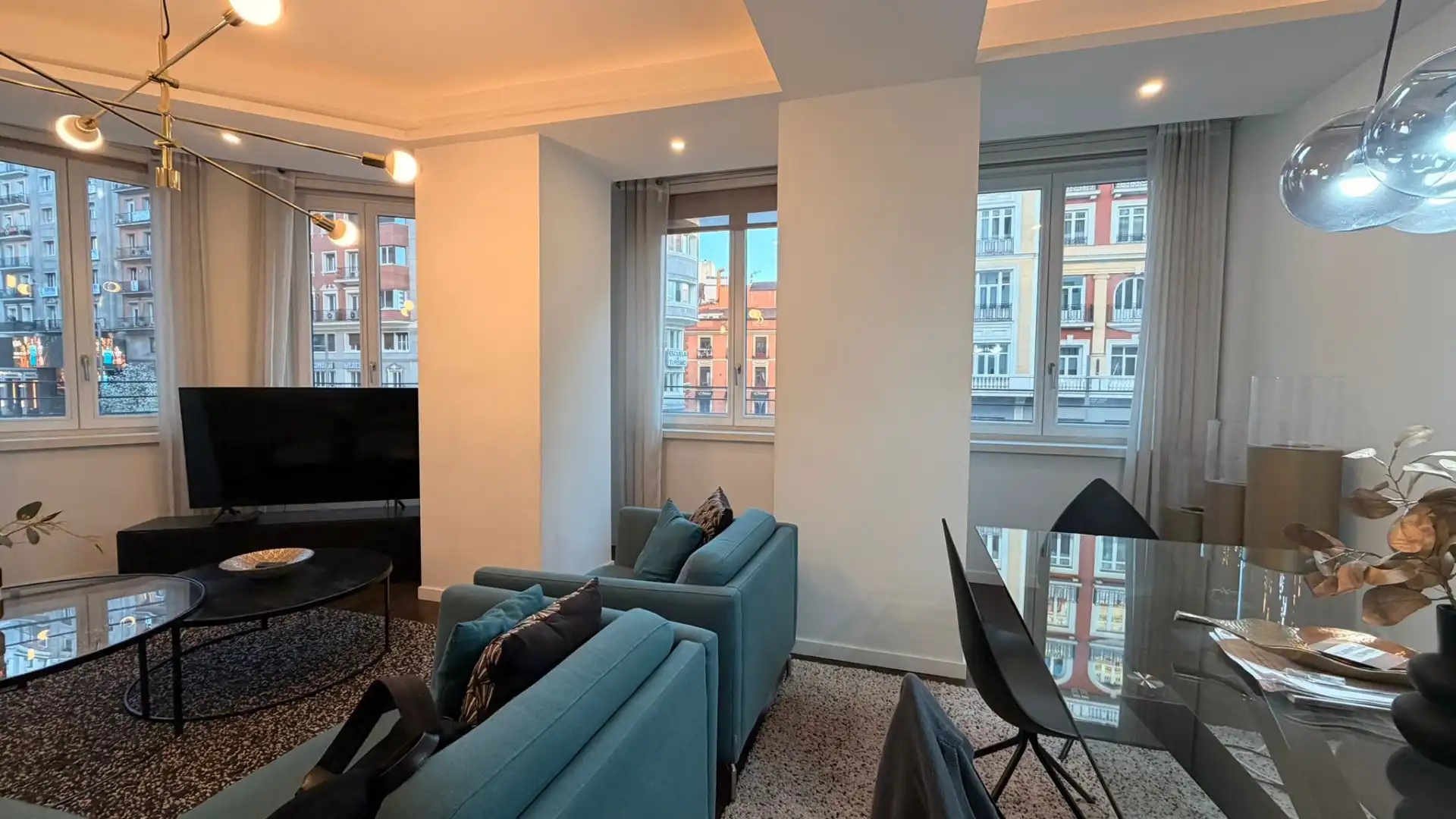 Sala de estar de Piso en venta en Madrid con Aire acondicionado, Calefacción y Amueblado