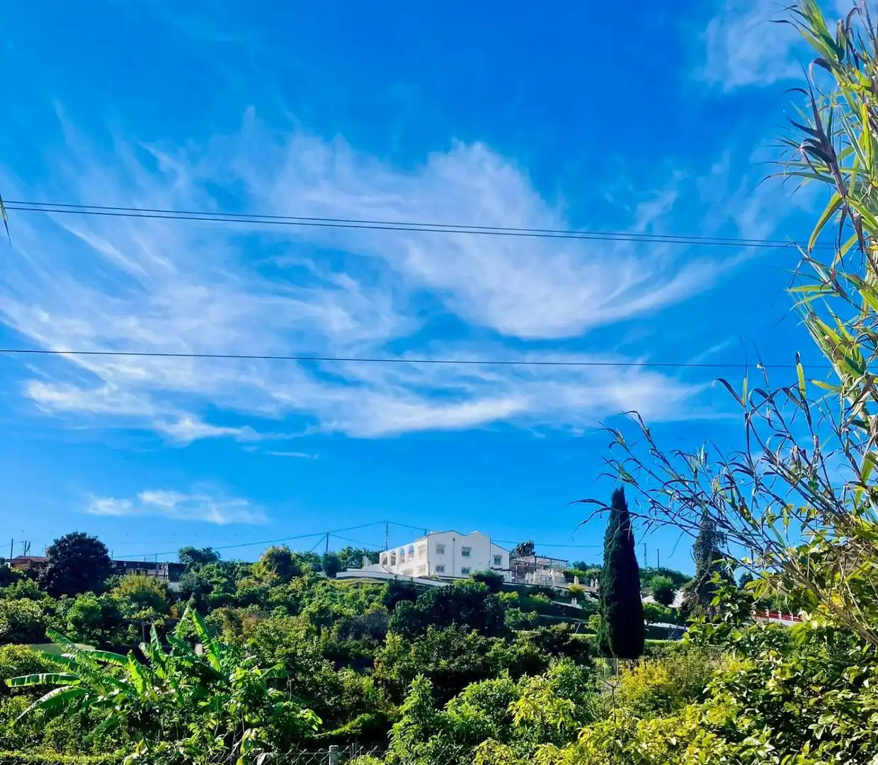 Vista exterior de Casa o xalet en venda en Nerja amb Aire condicionat i Piscina