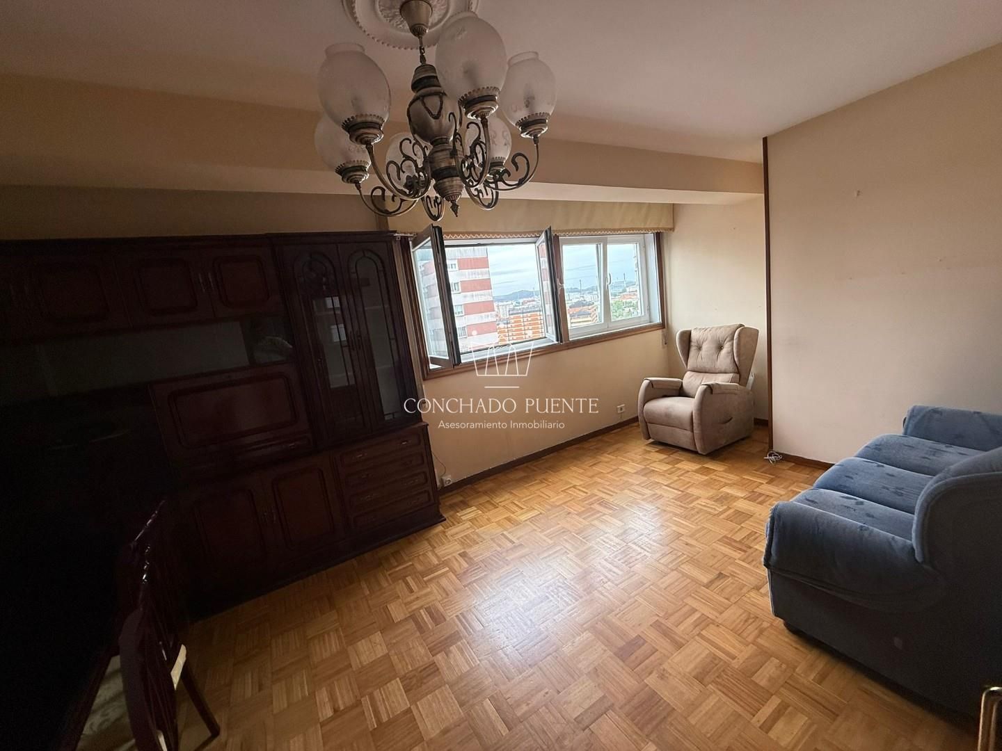 Living room of Flat for sale in A Coruña Capital 