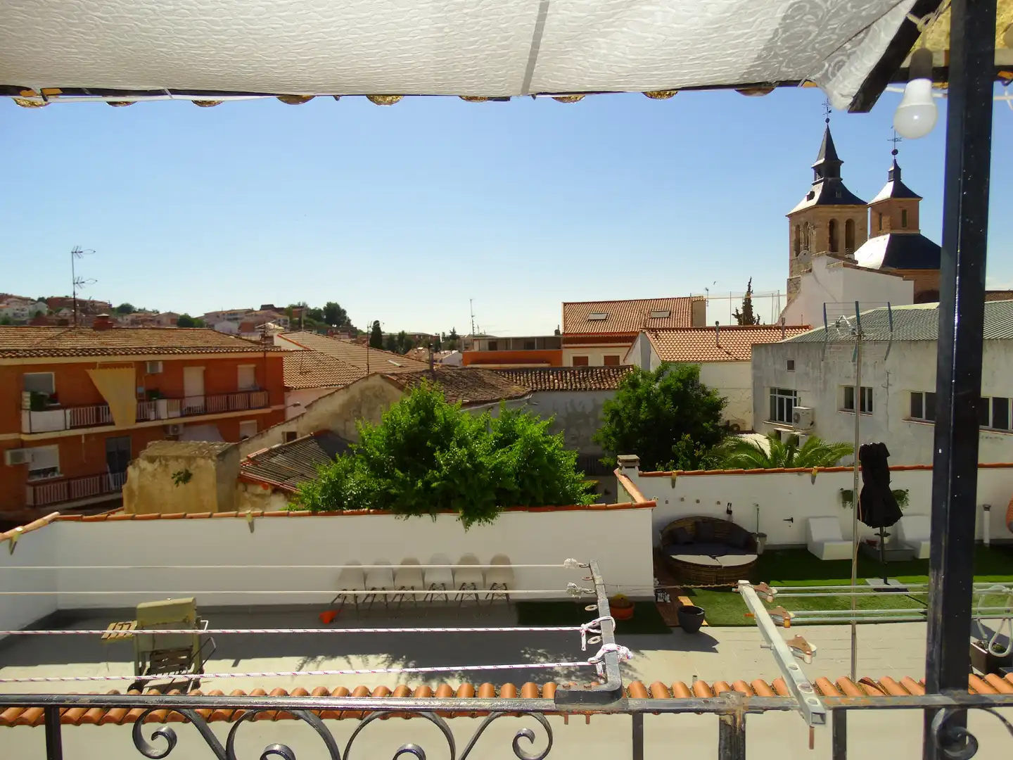 Terrasse von Wohnung zum Verkauf in Arganda del Rey mit Heizung und Balkon