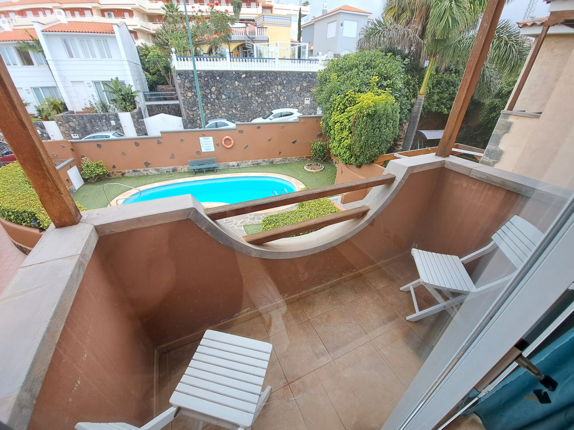 Piscina de Piso de alquiler en Puerto de la Cruz con Terraza, Amueblado y Horno