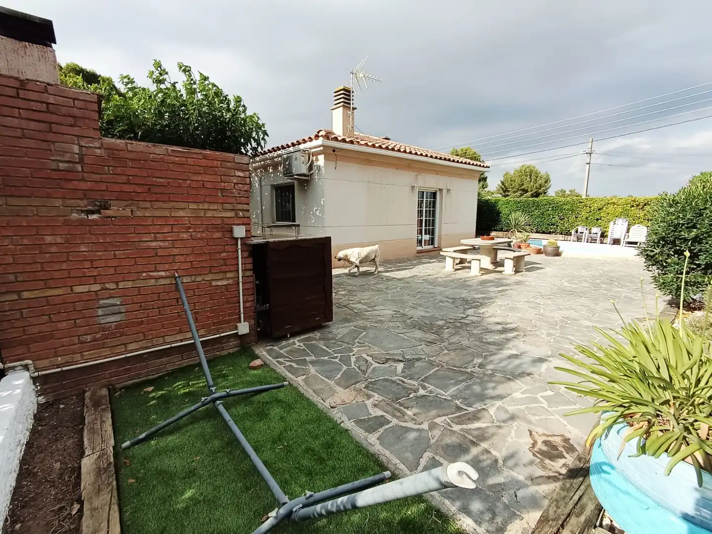 Jardín de Casa o chalet en venta en Piera con Aire acondicionado, Calefacción y Jardín privado