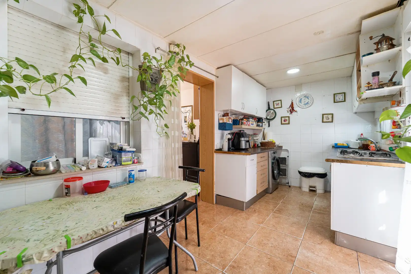 Cocina de Piso en venta en El Álamo con Jardín privado, Amueblado y Horno