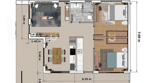 Foto 2 de Pis en venda a Camino Manzanos, 102, Hontoba, Guadalajara