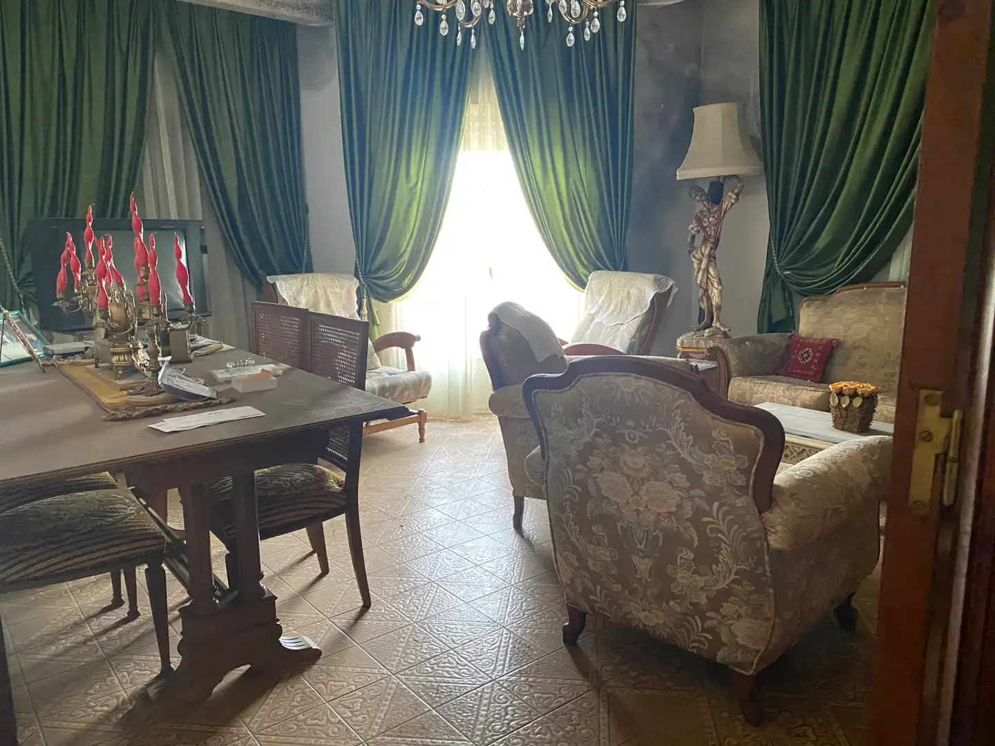 Sala d'estar de Casa adosada en venda en Malagón amb Aire condicionat, Terrassa i Traster
