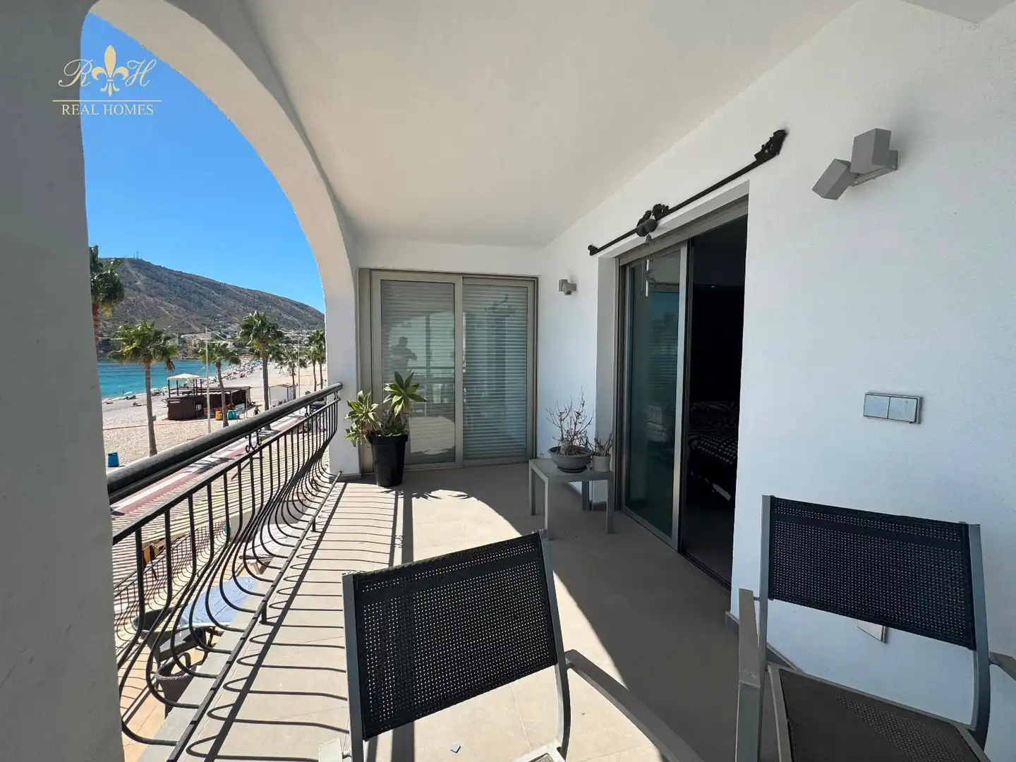 Terrasse von Wohnung zum Verkauf in Altea mit Klimaanlage, Heizung und Terrasse